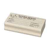 Heirloom Seed Saver-pakket Rubberstempel (Stempel)