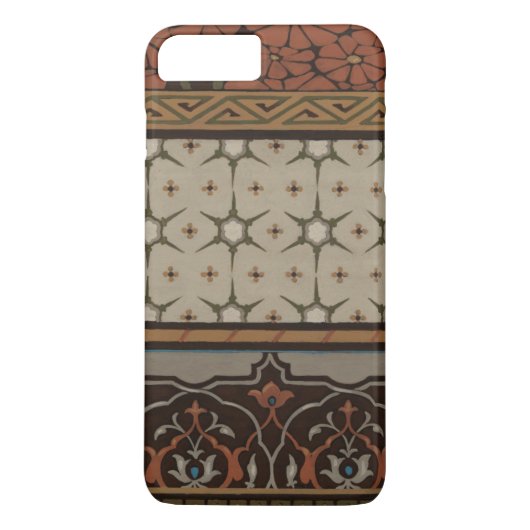 Heirloom Textiel met Decoratieve Patronen Case-Mate iPhone Case (Achterkant)