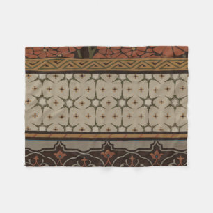 Heirloom Textiel met Decoratieve Patronen Fleece Deken