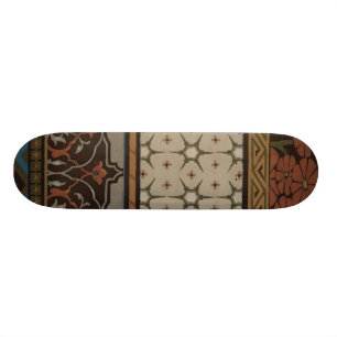 Heirloom Textiel met Decoratieve Patronen Skateboard