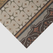 Heirloom Textiel met Decoratieve Patronen Tissuepapier (Detail)