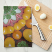 Heirloom Tomato Theedoek (Quarter Fold)