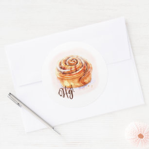Hej ! Sticker Kanelbullar Fika