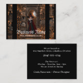 Hek in de Visitekaartjes van Night Fantasy (Voorkant / Achterkant)