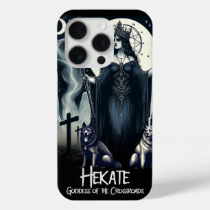 Hekate Godin van het Kruispunt Geesten iPhone 15 Pro Case