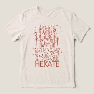 Hekate Godin van het Kruispunt T-Shirt