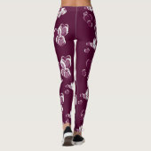 hekelt Leggings modern trendpatroon elegant (Achterkant)