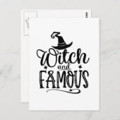 Hekje en beroemd briefkaart (Voorkant / Achterkant)