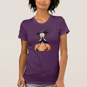 Hekje op een pompoenhalloween Shirt
