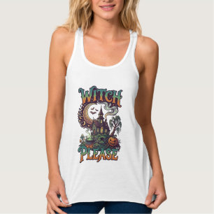 Heks Alsjeblieft Spookhuis Wasse Maangroom Tanktop