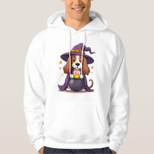 Heks Basset Brouw Hoodie