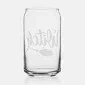 heks blikvorm glas (Achterkant)