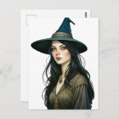 heks briefkaart (Voorkant / Achterkant)