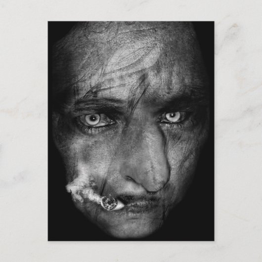 heks briefkaart (Voorkant)