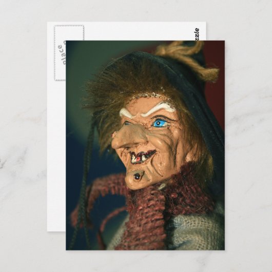 heks briefkaart (Voorkant / Achterkant)