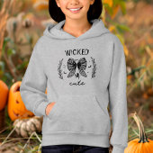 Heks Coquette Zwart Kant Bow Halloween Naam Meisje