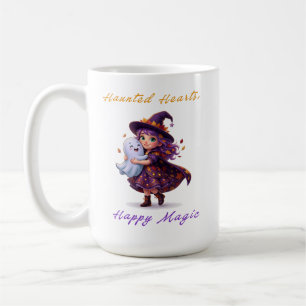 Heks en Boo beste vriendinnen Schattige Halloween Koffiemok