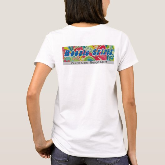 Heks en Schattige T-shirt (1) (Achterkant)