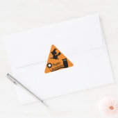 Heks en Uil Driehoek Sticker (Envelop)