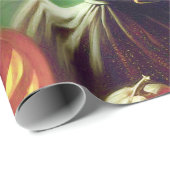 Heks Halloween Pin-Up Cadeaupapier (Rol Hoek)