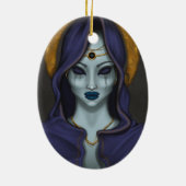 heks keramisch ornament (Achterkant)