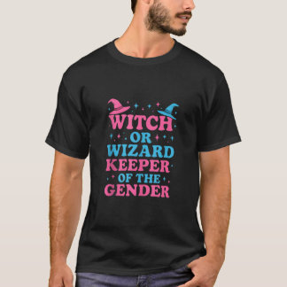 Heks of Tovenaar Bewaker van Geslacht Grappig Gesl T-shirt