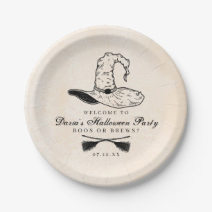 heks papieren bordje