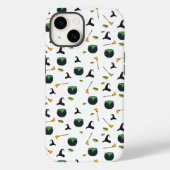Heks Pet bezem caldron halloween patroon Case-Mate iPhone Case (Achterkant)