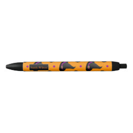 heks pet halloween patroon zwarte inkt pen