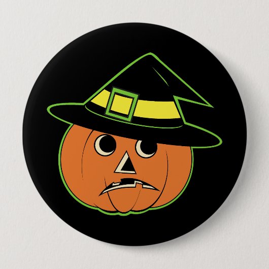  heks punpkin Button (Voorkant)