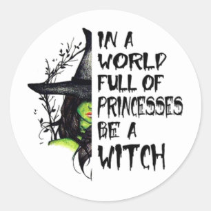 heks ronde sticker