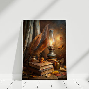 Heks Studie Wandkunst -  Candlelit Magic Poster