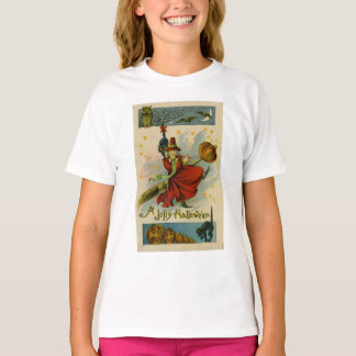 Heks uit het oude Halloween-tijdperk T-shirt