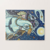 HEKS VAN SLEEPY HOLLOW Koploze Paardenvrouw PUZZLE Legpuzzel (Horizontaal)