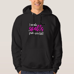 Heks voor Heksen die Spreuken vanaf het Begin Make Hoodie