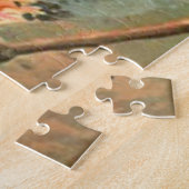 Heks Vuur Cauldron Volle Maan Nacht Legpuzzel (Zijkant)