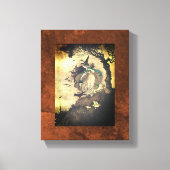 Heks Wall Art Canvas Afdruk (Voorkant)