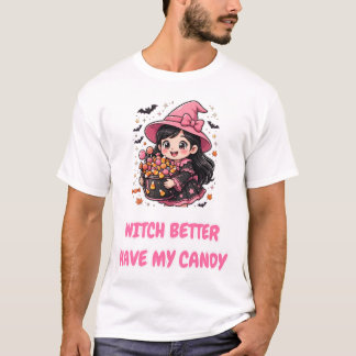Heks Zou M'n Snoep Maar Hebben T-shirt
