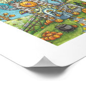 HEKS & ZWARTE KATTEN ASSEMBLAGELIJN TAART FACTORY  POSTER (Hoek)