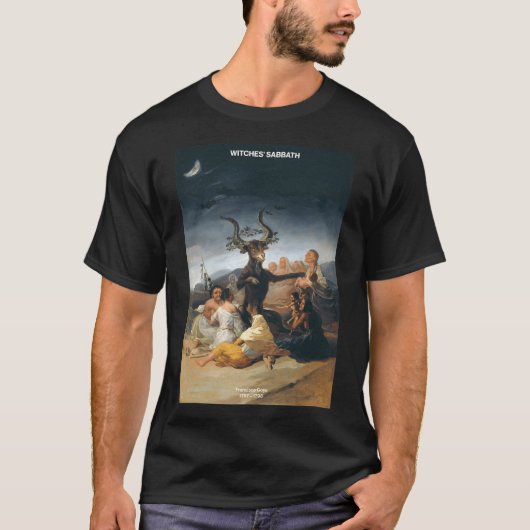 Heksen_#39_ Sabbath - Francisco Goya T-shirt (Voorkant)