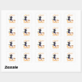 Heksen Be Crazy Square Sticker (Vel)