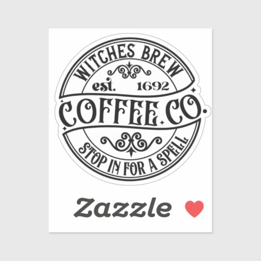 Heksen Brew Coffee Co Stickers (Vel)