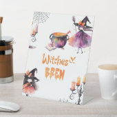 Heksen Brouwen Halloween feest Reclamebord Met Voetstuk (Insitu)