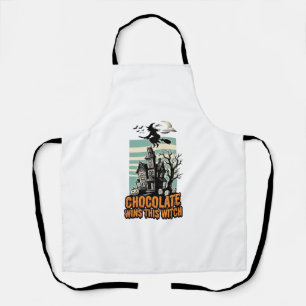 Heksen Chocolade Shirt Zoete Halloween Traktatie O Schort