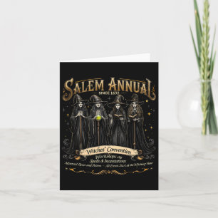 Heksen Conventie Halloween  Meisjes Salem A Kaart