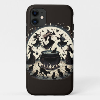 Heksen Dans: Toverachtige Bosvergadering iPhone 11 Hoesje