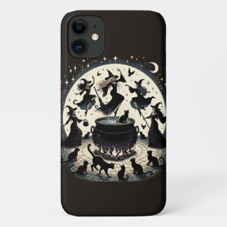 Heksen Dans: Toverachtige Bosvergadering iPhone 11 Hoesje