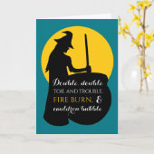 Heksen- en Maanmagie Spreukaart Kaart (Gele Bloem)