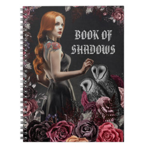 Heksen Grimoire Boek Van Schaduwen Notitieboek