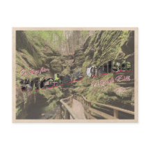 Heksen Gulch Wisconsin  stijl Briefkaart